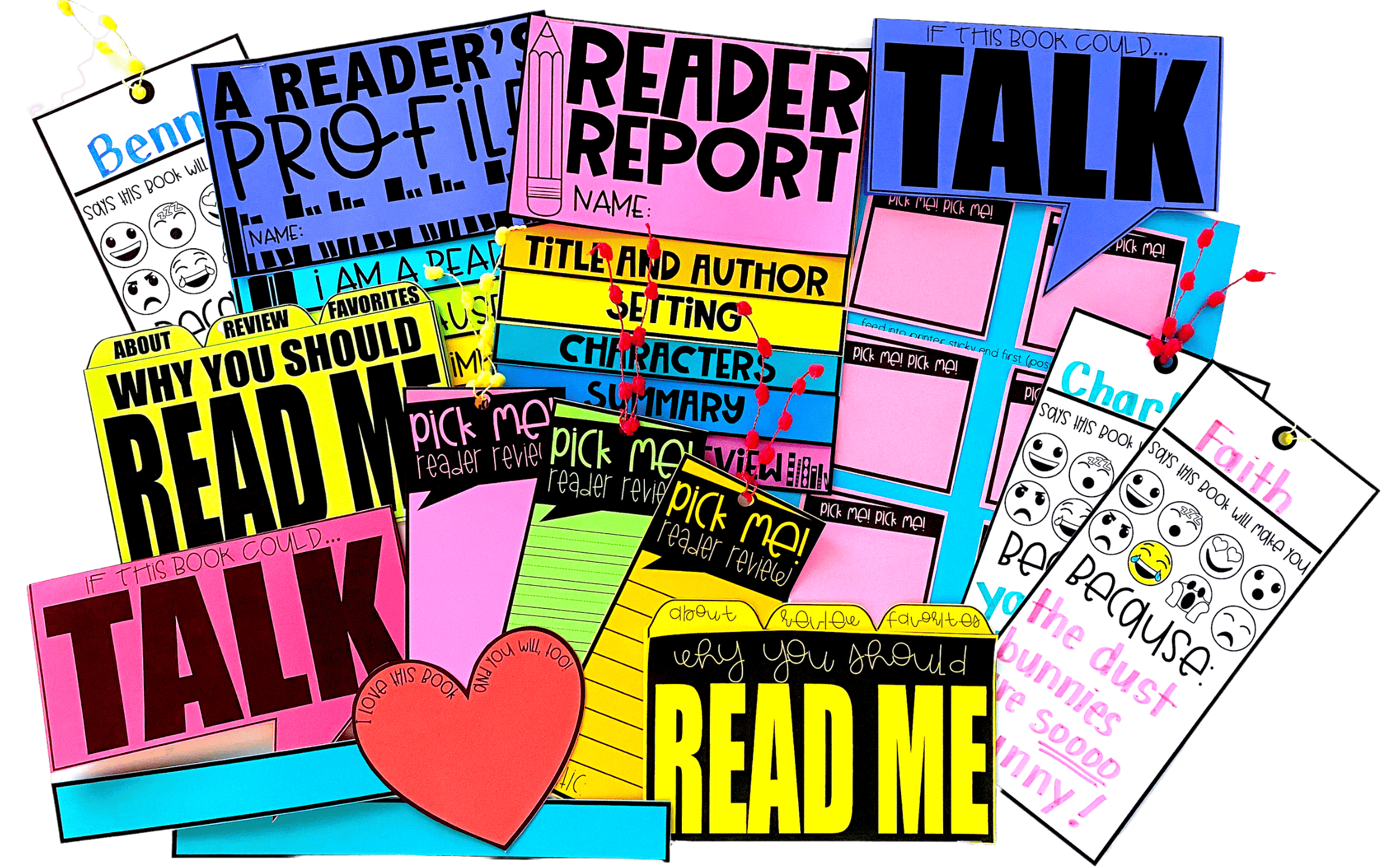 The ultimate activity pack to celebrate reading!