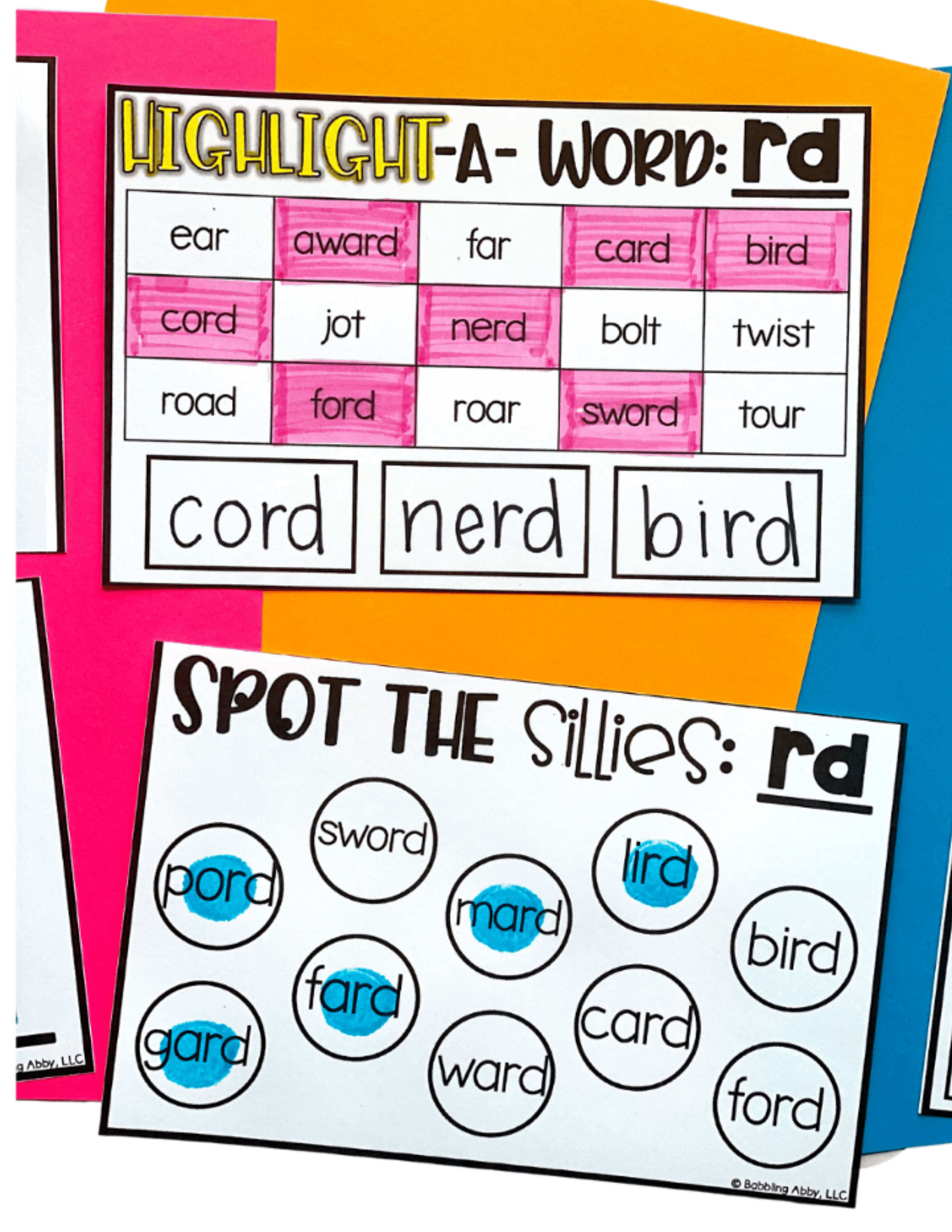 Beginning and ending consonant blends activities for kindergarten, first grade, and second grade. Babblingabby.net