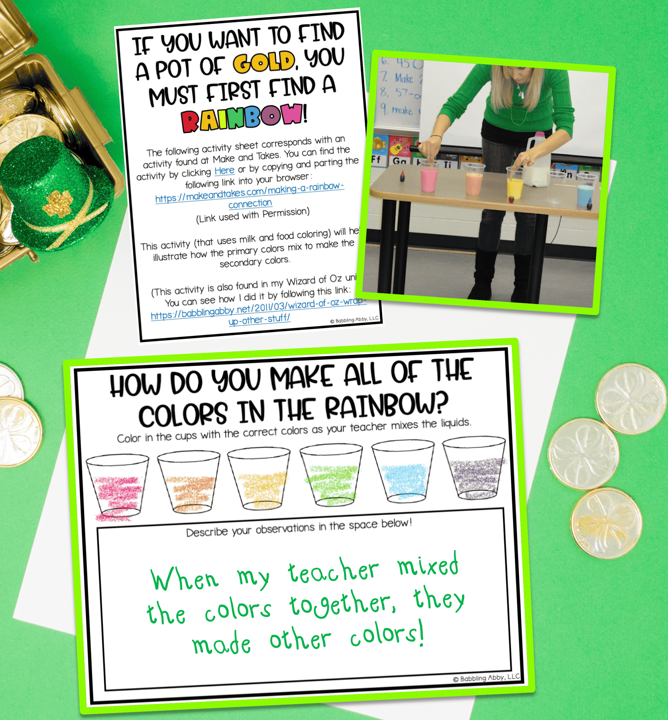 If you're looking for St. Patrick's Day Activities that your students will love, you've come to the right place! Here are several ideas that will make your students feel lucky to be in your classroom! babblingabby.net