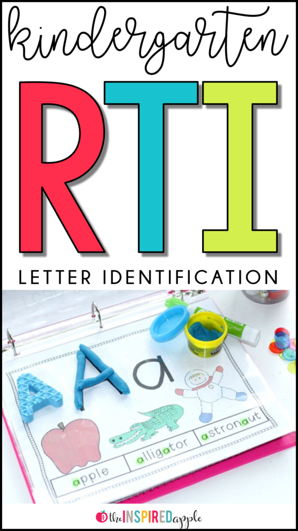 Kindergarten RTI: Letter Identification & Recognition - Babbling Abby