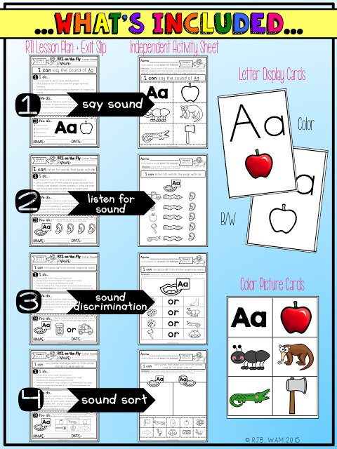 I'm a BIG FAN of time saving RTI activities to help reading interventions run smoothly - especially in kindergarten and first grade where classroom time and effort must be considered!  Learn more and grab a freebie!   