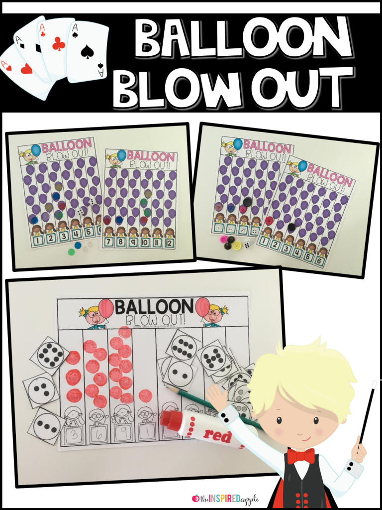 These low-prep games are perfect for strengthening number sense in kindergarten and first grade students. Each game includes customizable directions and multiple options for differentiation to meet the needs of all learners. Best of all, they're skill-specific, engaging, and fun! Use the tools you have on hand, along with those included, to turn your students into Mathemagicians!