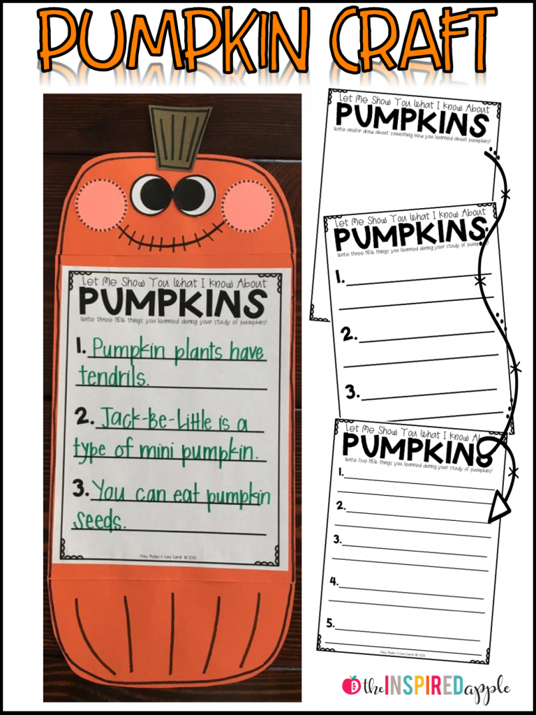 I love to teach my students all about pumpkins! There are so many great cross curricular connections you can make! These are 10 of my favorite pumpkin-themed activities, including art, science, and math. There's even a fun little FREEBIE you can snatch up :)