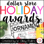 December can be a little crazy in the elementary classroom as Santa's arrival gets closer and closer and your students get lost in the excitement of the season! Which is why I LOVE these Dollar Store Holiday Awards! They're the perfect behavior management tool to use this holiday season, and can either be used at a classroom holiday party or as incentives to issue each day! With multiple options for printing, non-Christmas themed alternatives, and dollar store treat suggestions for each one, you absolutely can't go wrong! You kiddos will love them!