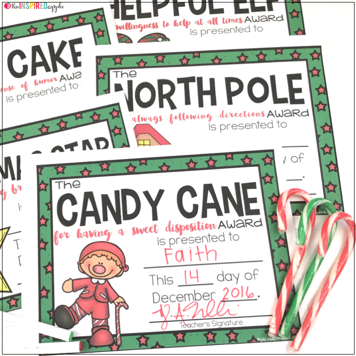 December can be a little crazy in the elementary classroom as Santa's arrival gets closer and closer and your students get lost in the excitement of the season! Which is why I LOVE these Dollar Store Holiday Awards! They're the perfect behavior management tool to use this holiday season, and can either be used at a classroom holiday party or as incentives to issue each day! With multiple options for printing, non-Christmas themed alternatives, and dollar store treat suggestions for each one, you absolutely can't go wrong! You kiddos will love them!