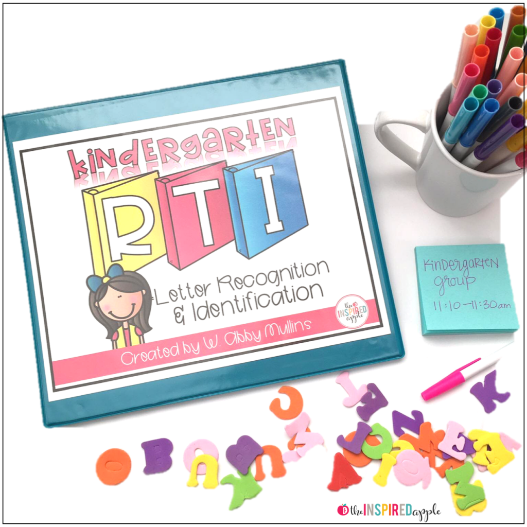 This intervention curriculum is the perfect program to implement with students who struggle with letter identification. Teachers love this Common Core Standards-based program that focuses on letter identification and recognition in a simple, easy-to-follow format that has proven itself through student success. There are several activities for each letter of the alphabet, with picture samples for easy reference. It's easily stored in a binder to keep your small group time organized and efficient. Though recommended as an intervention for kindergarten and first grade, it could easily be used in preschool and second grade, too. It's also great for ELL and ESL students and a definite must-have for teachers, interventionists, and Title I and reading teachers alike!