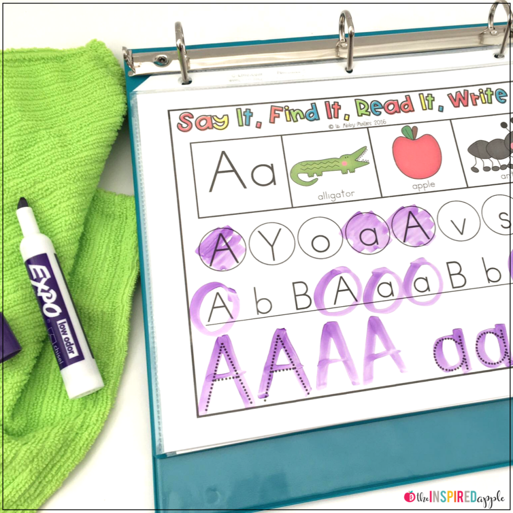 This intervention curriculum is the perfect program to implement with students who struggle with letter identification. Teachers love this Common Core Standards-based program that focuses on letter identification and recognition in a simple, easy-to-follow format that has proven itself through student success. There are several activities for each letter of the alphabet, with picture samples for easy reference. It's easily stored in a binder to keep your small group time organized and efficient. Though recommended as an intervention for kindergarten and first grade, it could easily be used in preschool and second grade, too. It's also great for ELL and ESL students and a definite must-have for teachers, interventionists, and Title I and reading teachers alike!