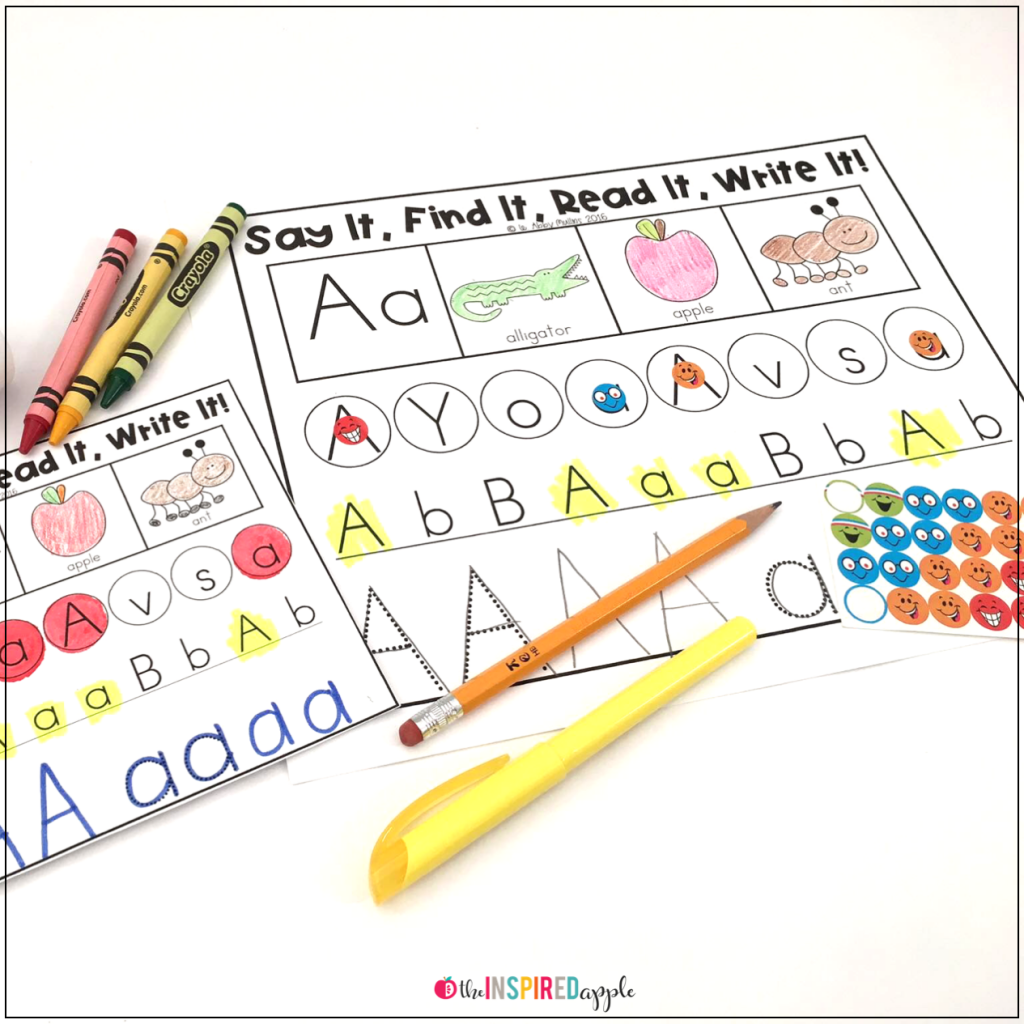 This intervention curriculum is the perfect program to implement with students who struggle with letter identification. Teachers love this Common Core Standards-based program that focuses on letter identification and recognition in a simple, easy-to-follow format that has proven itself through student success. There are several activities for each letter of the alphabet, with picture samples for easy reference. It's easily stored in a binder to keep your small group time organized and efficient. Though recommended as an intervention for kindergarten and first grade, it could easily be used in preschool and second grade, too. A must-have for teachers, interventionists, and Title I and reading teachers alike!