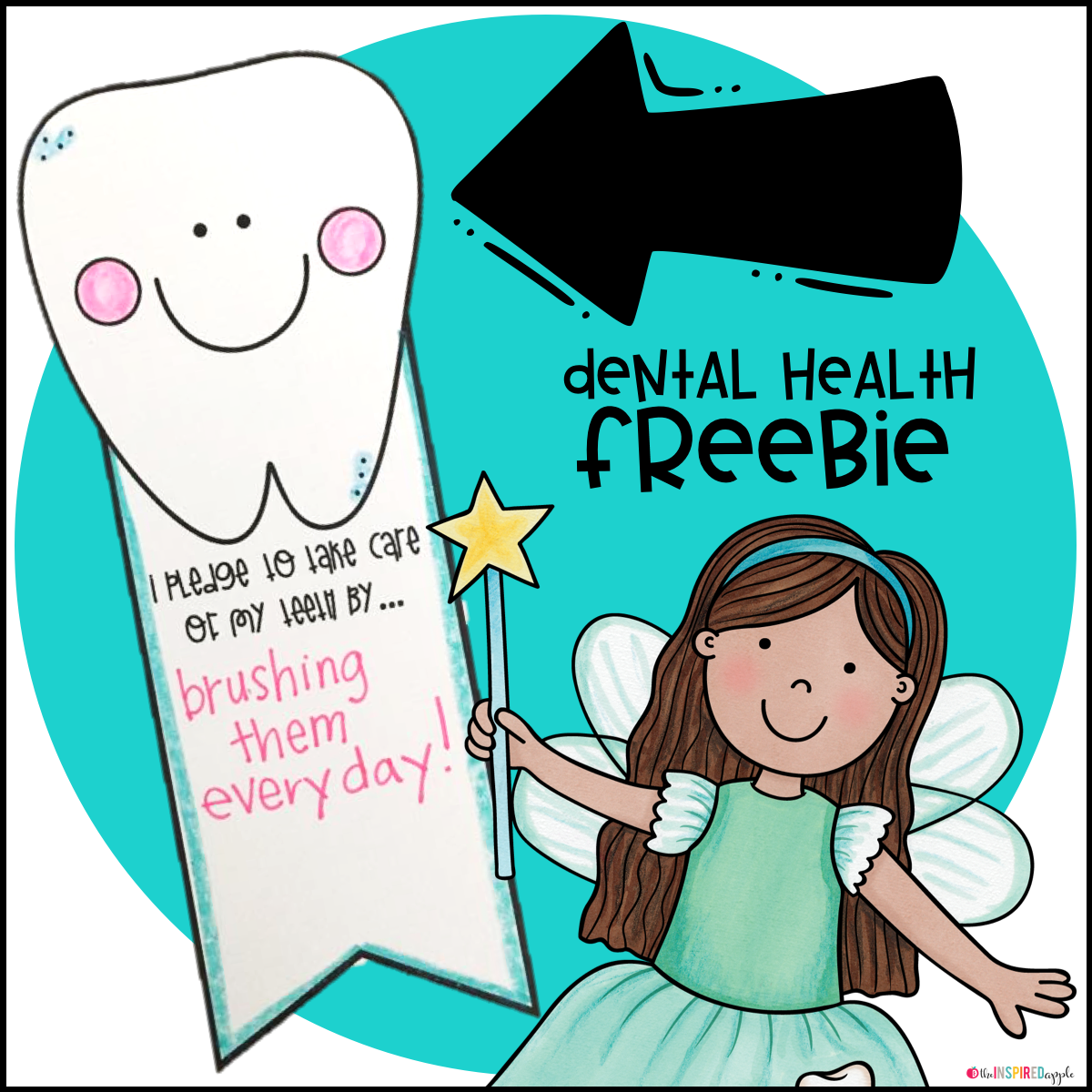 Celebrate Dental Health month with your kindergarten, first grade, and second grade students with this fun free activity! Students cut out the badge, fill out the pledge, and then they can proudly display them around their necks on a piece of yarn, pinned to their shirts, or on a poster in your hallway! Easy, free, and FUN!