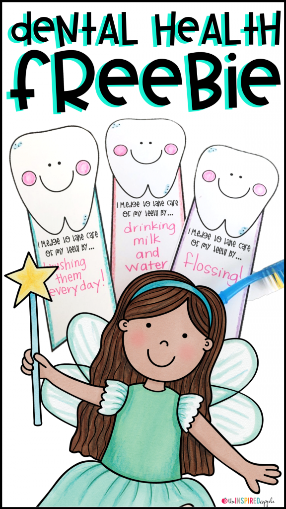 Celebrate Dental Health month with your kindergarten, first grade, and second grade students with this fun free activity! Students cut out the badge, fill out the pledge, and then they can proudly display them around their necks on a piece of yarn, pinned to their shirts, or on a poster in your hallway! Easy, free, and FUN!