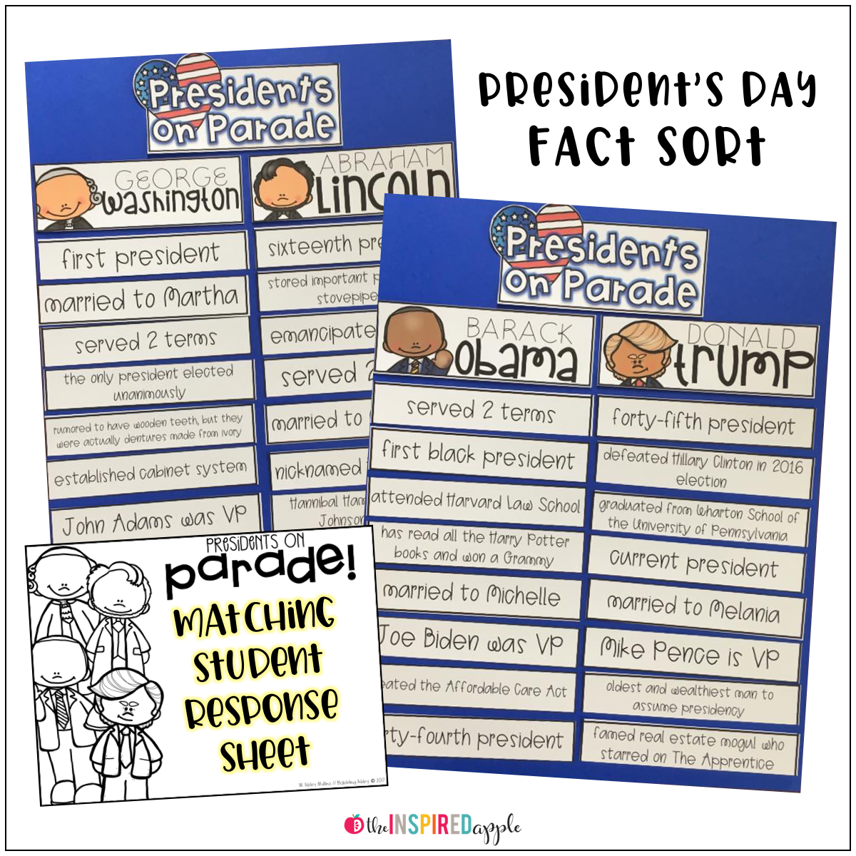 Teachers! Check out this set of February Anchor Charts and Class Poster templates that are perfect to use during your thematic units this February. These are great to use when teaching about letter writing during Valentine's Day, Dental Health Month, President's Day, Black History Month, and groundhogs! Each poster comes with corresponding recording sheets to use for individual student responses to the content.