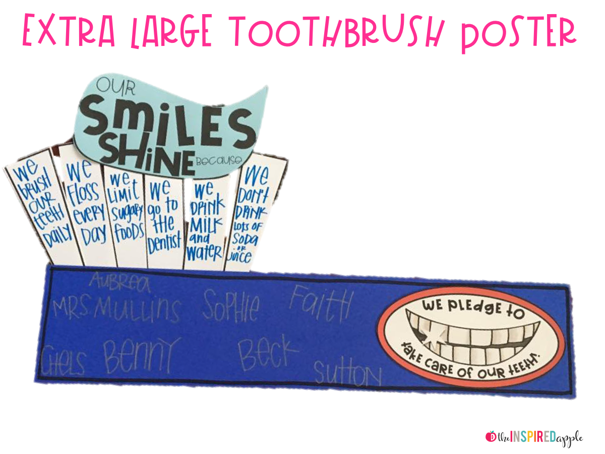 Dental Health Activity and FREE printable! - Babbling Abby