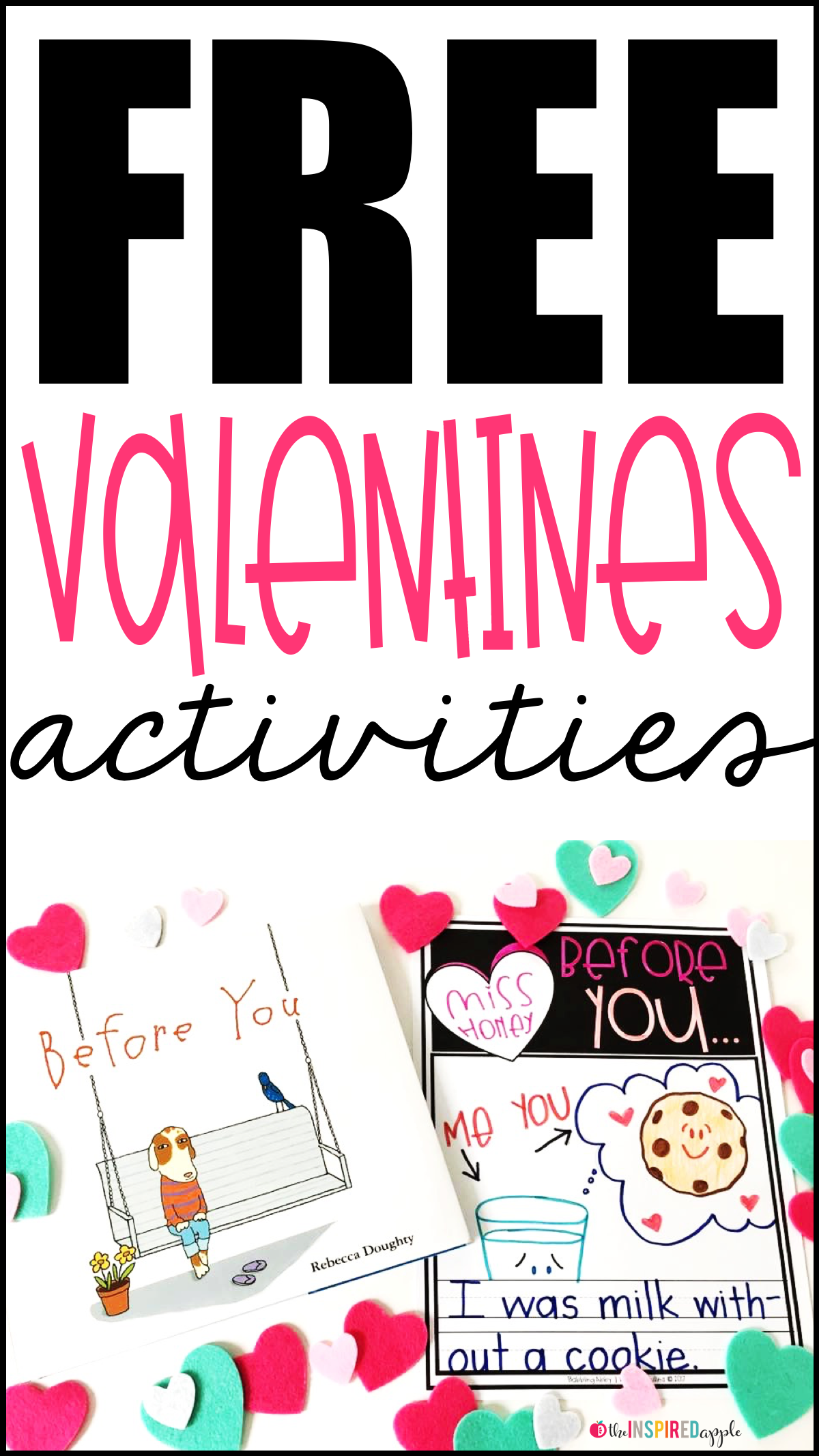 Want a fun and FREE Valentine writing activity? Then you must check out this companion activity to Before You by Rebecca Doughty, with an extension to use with Melanie Watt's You're Finally Here! These are perfect for your kindergarten, first grade, and second grade students.