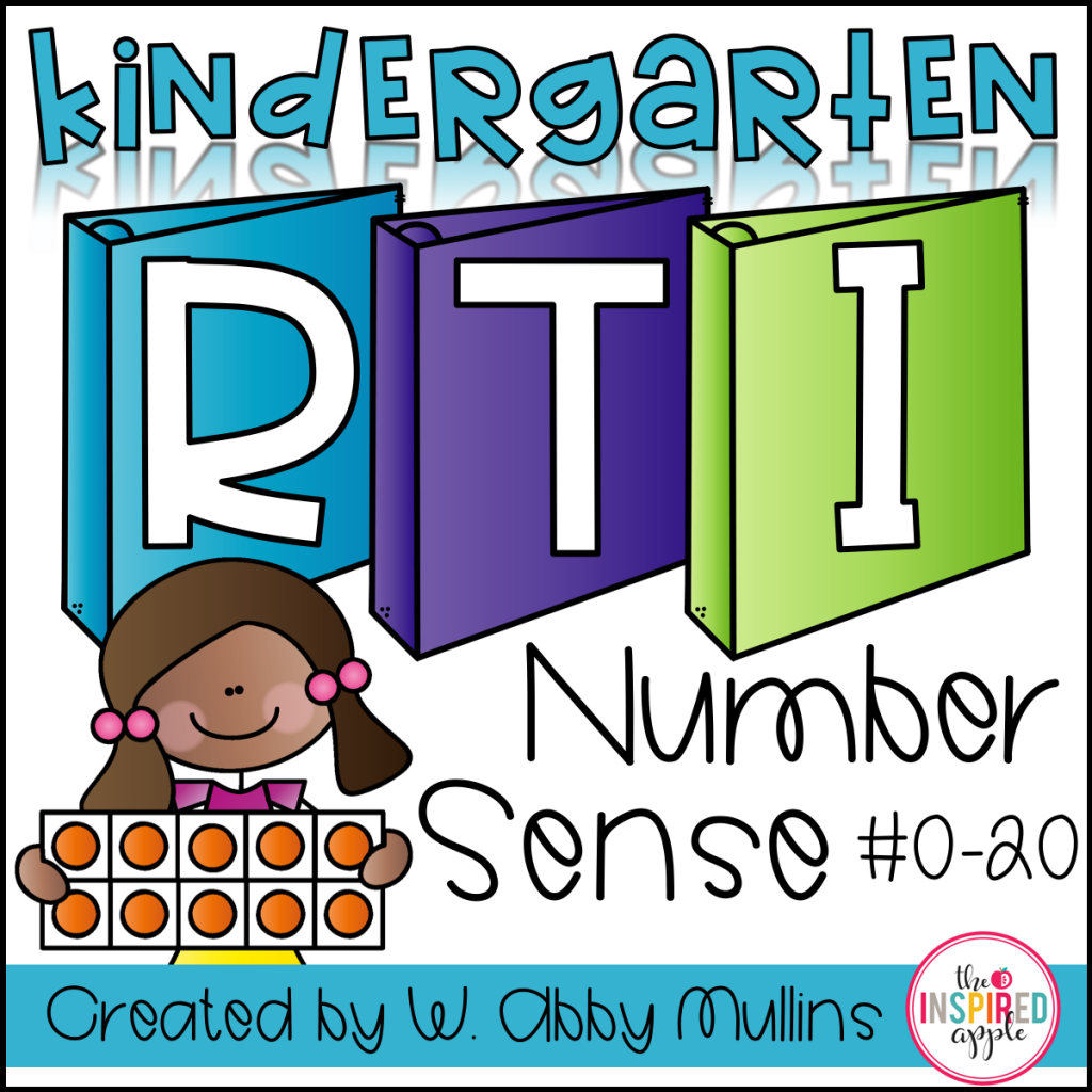 If you have students struggling with number sense, this comprehensive math intervention curriculum can be a great addition to your RTI or small group time! This resource can be used in so many different ways. It was initially designed with kindergarten RTI in mind, specifically to meet the needs of students struggling with number sense. Additionally, it could be used to support your numeracy instruction in pre-k, kindergarten, first grade, within a small group, for ESL/ELL students, or for remediation in second grade. 