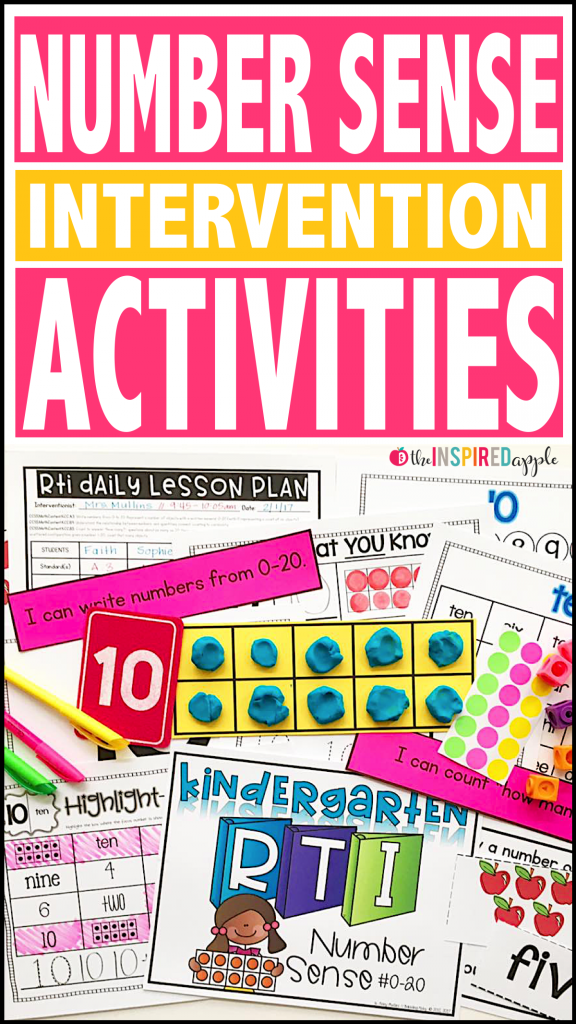 If you have students struggling with number sense, this comprehensive math intervention curriculum can be a great addition to your RTI or small group time! This resource can be used in so many different ways. It was initially designed with kindergarten RTI in mind, specifically to meet the needs of students struggling with number sense. Additionally, it could be used to support your numeracy instruction in pre-k, kindergarten, first grade, within a small group, for ESL/ELL students, or for remediation in second grade. 
