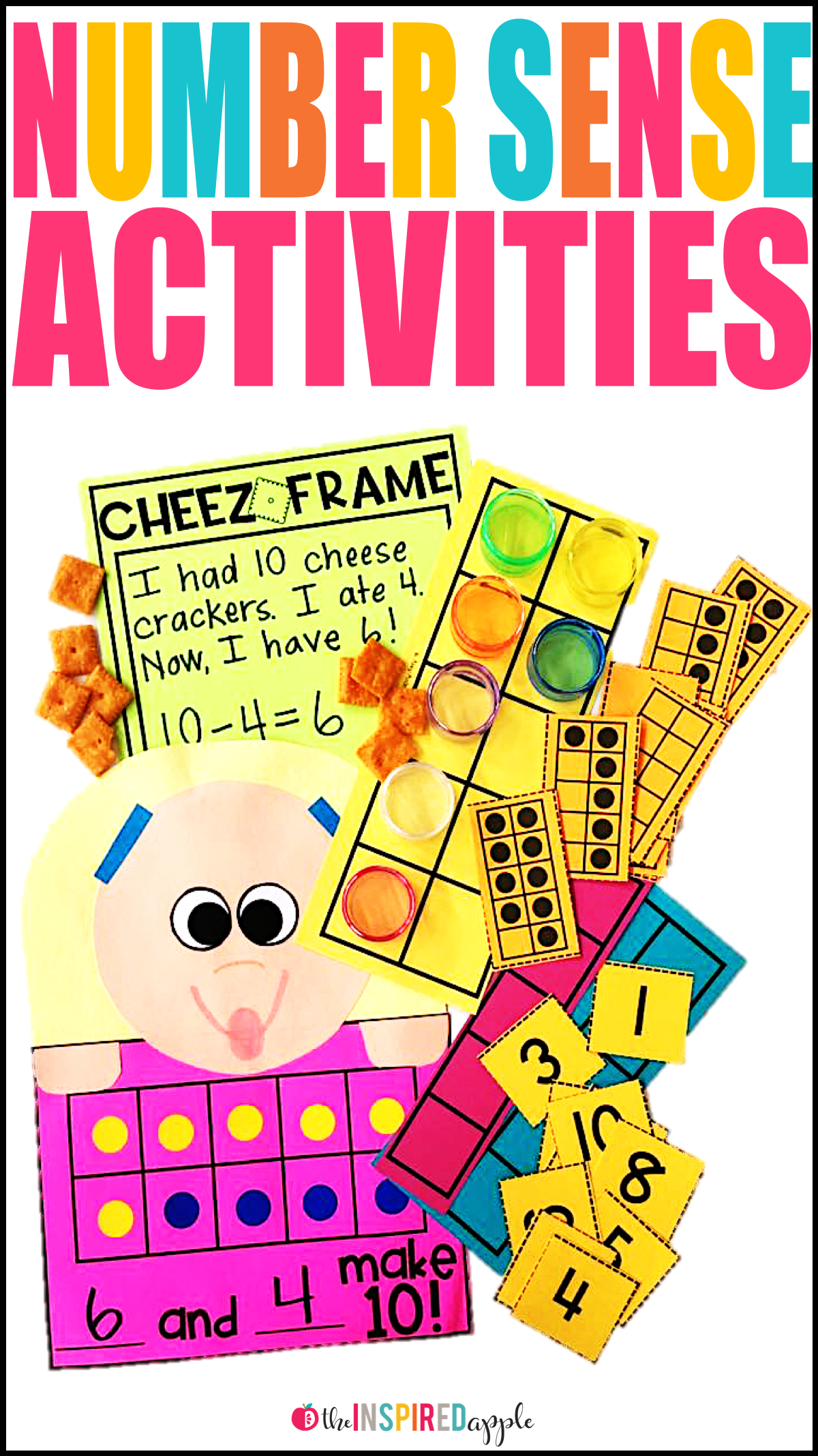 Check out these fun and easy activities for teaching number sense in your preschool, kindergarten, and first grade classrooms! This post includes everything from math crafts to hands-on activities to use during small group, intervention, or RTI, to FREE PRINTABLES and more! Your kids will love how fun and engaging they are and you will love having something new to add to your math curriculum.