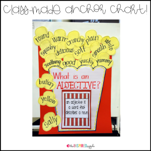 Teaching your kindergarten, first grade, and second grade students about adjectives and verbs has never been MORE FUN! You'll use popping popcorn (either in a microwave or with an actual popcorn popper) to teach your students about adjectives and verbs, encouraging them to use their five senses to really experience the popcorn. This resource includes an engaging lesson plan, student activity sheet to use during instruction, adjectives and verbs sorting center and response sheet, craftivity, and 3 differentiated writing extension pages. Many teachers have used this during a formal observation with rave reviews from administration, but - most importantly - STUDENTS! I promise, your kiddos will LOVE IT!