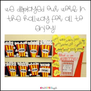 Teaching your kindergarten, first grade, and second grade students about adjectives and verbs has never been MORE FUN! You'll use popping popcorn (either in a microwave or with an actual popcorn popper) to teach your students about adjectives and verbs, encouraging them to use their five senses to really experience the popcorn. This resource includes an engaging lesson plan, student activity sheet to use during instruction, adjectives and verbs sorting center and response sheet, craftivity, and 3 differentiated writing extension pages. Many teachers have used this during a formal observation with rave reviews from administration, but - most importantly - STUDENTS! I promise, your kiddos will LOVE IT!
