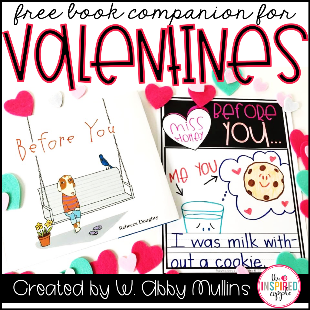 Want a fun and FREE Valentine writing activity? Then you must check out this companion activity to Before You by Rebecca Doughty, with an extension to use with Melanie Watt's You're Finally Here! These are perfect for your kindergarten, first grade, and second grade students.