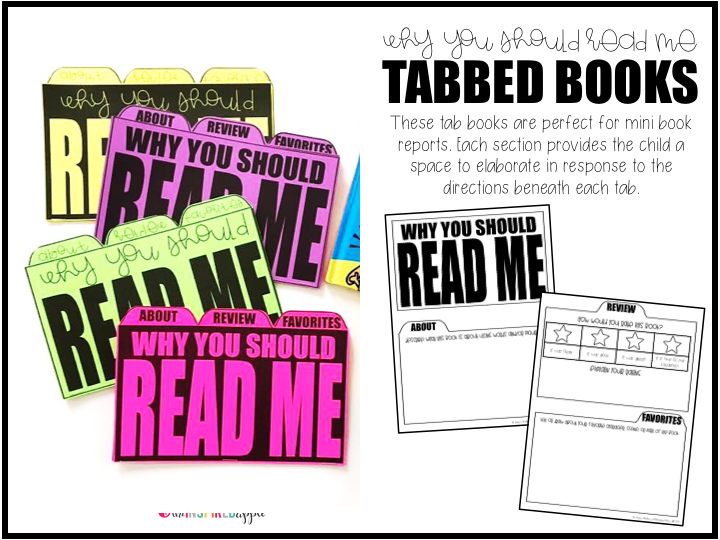 Are you looking for fun and engaging ways to celebrate reading, books, or for an alternative to boring old book reports?! Then, you MUST check out these SIX incredible activities for doing just that! Your students in kindergarten, first grade, second grade, third grade, fourth grade, or fifth grade will love spotlighting their favorite books and sharing with their friends through these fun book reviews and critiques. They are PERFECT to use doing Read Across America week or to help celebrate Dr. Seuss' birthday, but can be used year-round! 