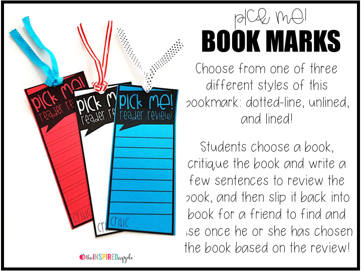 Are you looking for fun and engaging ways to celebrate reading, books, or for an alternative to boring old book reports?! Then, you MUST check out these SIX incredible activities for doing just that! Your students in kindergarten, first grade, second grade, third grade, fourth grade, or fifth grade will love spotlighting their favorite books and sharing with their friends through these fun book reviews and critiques. They are PERFECT to use doing Read Across America week or to help celebrate Dr. Seuss' birthday, but can be used year-round! 