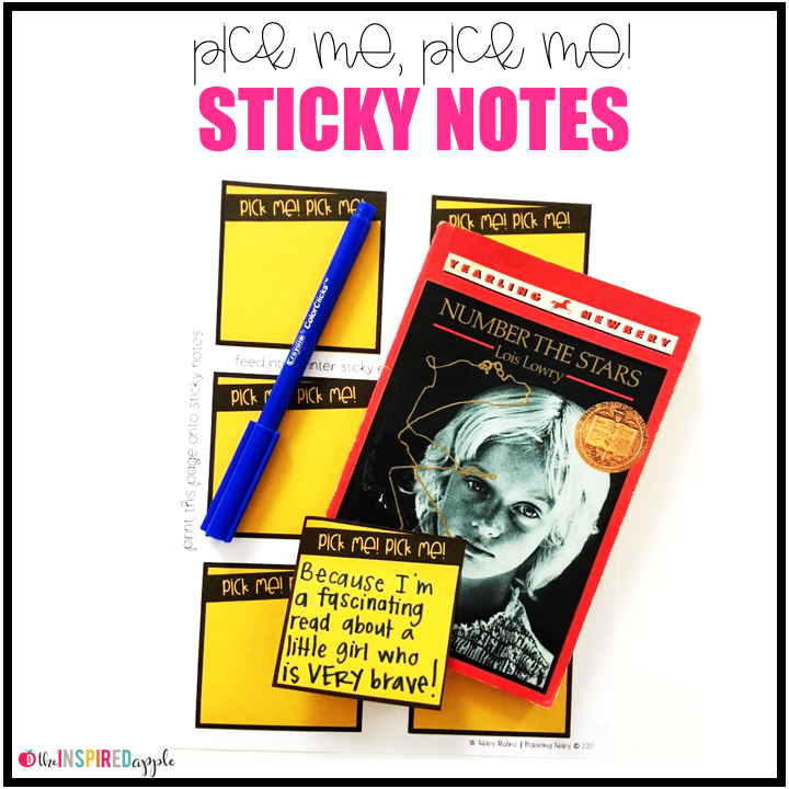 Post-it Note Reviews of Elementary and Middle Grade Books