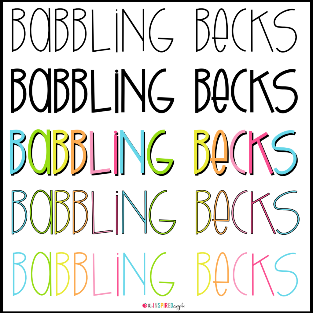 Teachers, do you love FREE?! I sure do! Get instant access to an exclusive Babbling Abby font, a set of Teacher-to-Teacher printable sticky notes, a literacy center that you can put together in a snap, AND an editable Social Media + Blogger planner printable that works perfectly for Teachers Pay Teachers teacher-authors and creatives, alike!