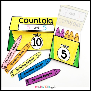 This math craft is perfect for using with students in pre-K, kindergarten, first grade, and second grade who are working on adding within twenty. It aligns with Common Core Standard CCSS.MATH.CONTENT.1.OA.C.5C and will fit into your math curriculum activities for teaching students to add within twenty. There are options for adding within five and within ten, specifically. It's fun, engaging, and simple to do!