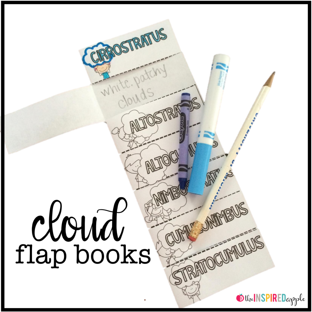 Teaching and learning about clouds can be SO fun! You kindergarten, first grade, and second grade kiddos will love analyzing the sky, identifying different kinds of clouds, and determining the weather based on their cloud knowledge. Here are some fun cloud science, literacy, and math activities to use while learning about clouds!