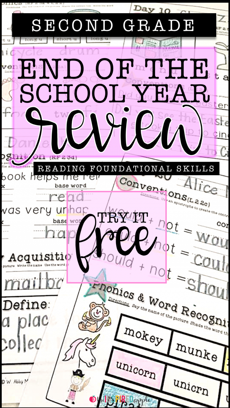 Are you looking for a great way to review reading and literacy skills with your second grade students? This review packet is full of activities that are just PERFECT for helping you do just that! There are twenty days worth of review that will help you see how far your students have come, assess for strengths and weaknesses, and fill in any gaps before the end of the year! Plus, you can try a sample day for FREE!