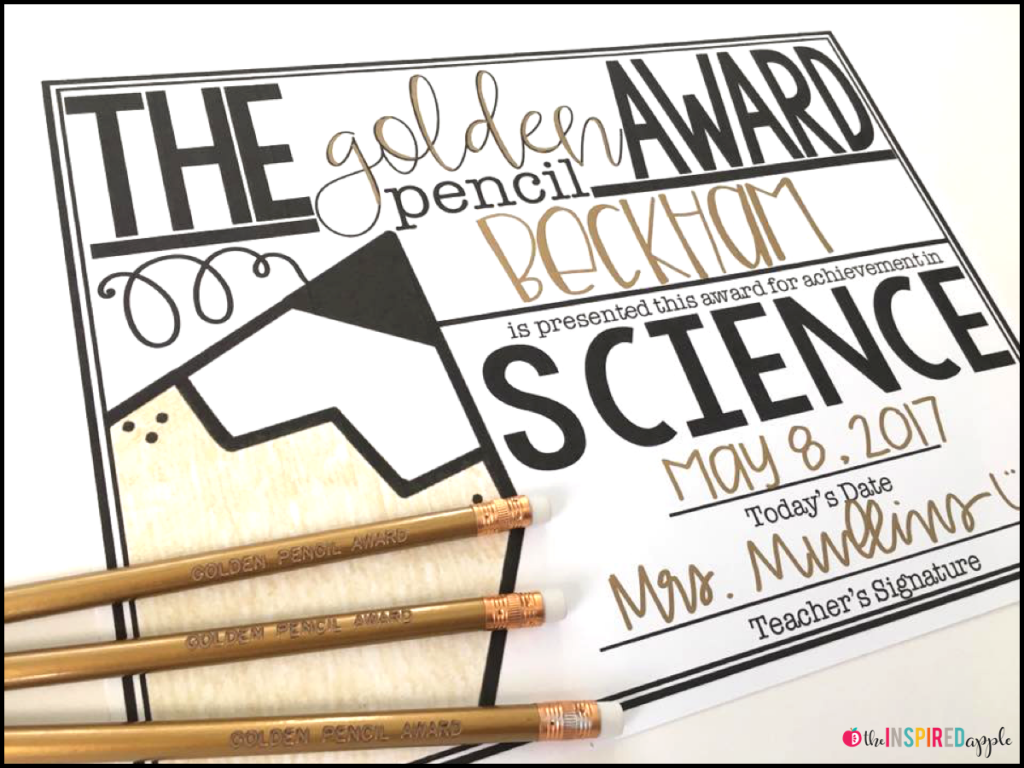 Hey, teachers! This set of SIXTY student awards recognizes everything from content-specific successes in various subject areas (i.e. math, reading, STEM, physical education, arts and humanities, etc.), to character and virtue achievements (i.e. friendliness, personality, kindness, charity, etc.) to Most Likely to be a Teacher and Honor Roll. And, if the award you need is missing, you can create your own within the included editable slides! Each award comes with three printable options: a certificate, a badge, or a necklace. You can pick how you will recognize your kiddos. They're perfect for celebrating students any time of year and are great for end-of-the-year awards, too! Kiddos in kindergarten, first grade, second grade, third grade, fourth grade, fifth grade, sixth grade, seventh grade, and even eighth grade will LOVE these!