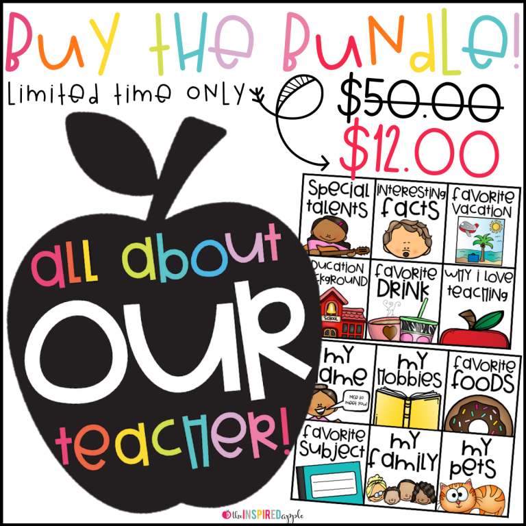 This anchor charts and class posters bundle is deeply discounted for a limited time! Don't delay! It's the perfect addition to the primary classroom and includes 50+ thematic templates to use year around!