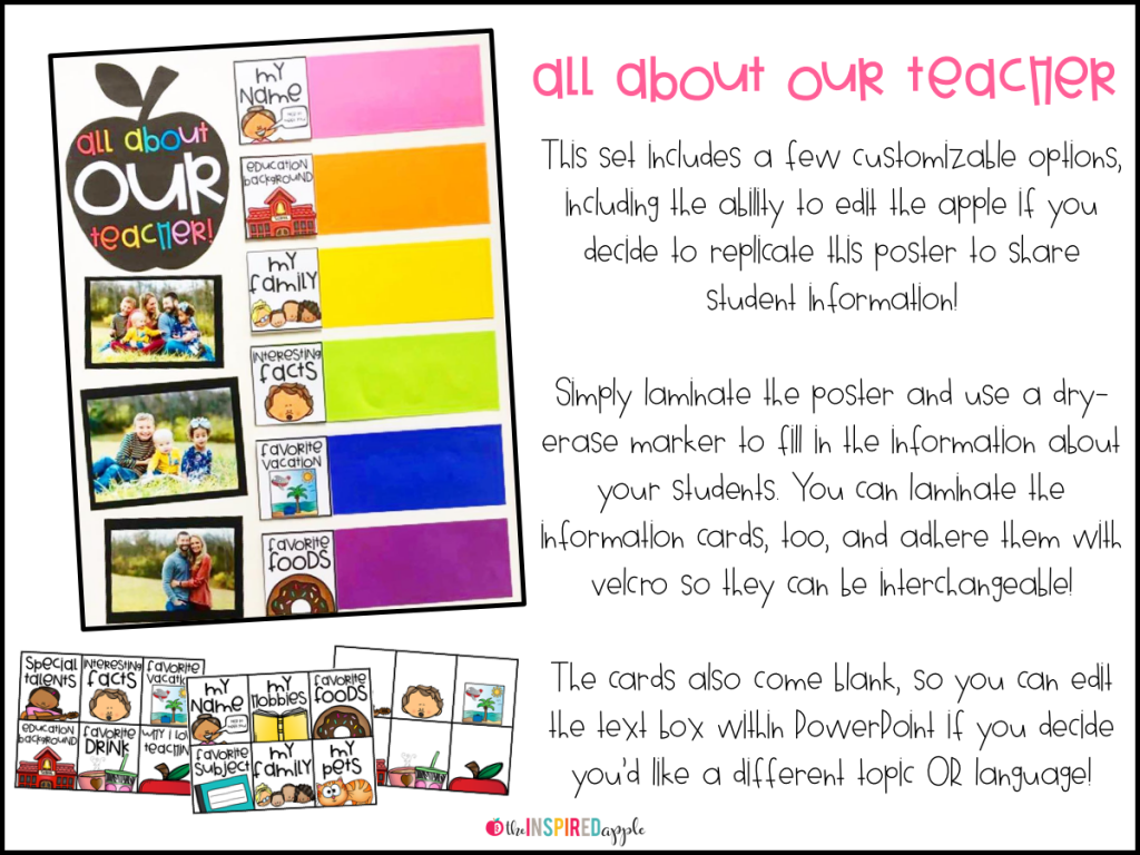 Are you looking for some awesome Back to School activities that are perfect for kindergarten, first grade, and second grade? Check out this set of anchor charts and class posters that will help with Meet the Teacher, School Rules and Classroom Management, along with establishing friendships and teaching kindness to your little learners! Use these interactive printables on poster board or on bulletin boards to make your make your back to school the best yet!