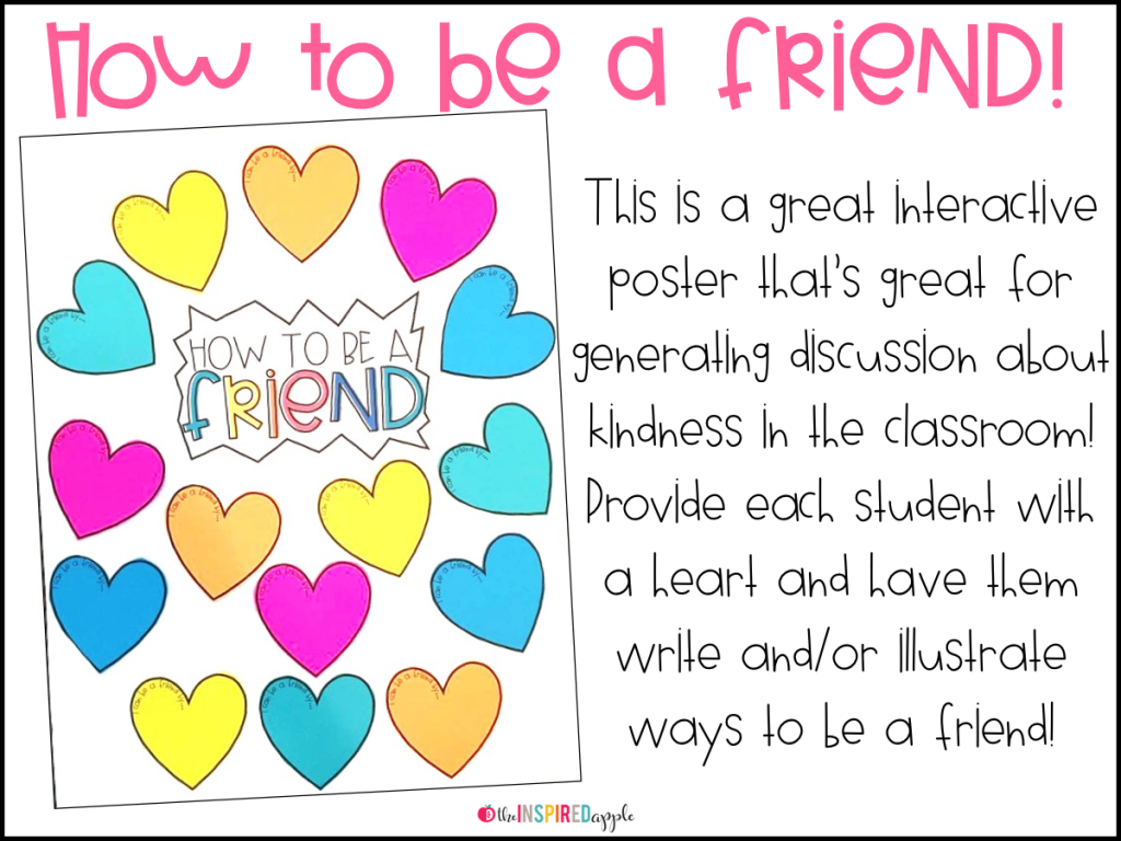 Are you looking for some awesome Back to School activities that are perfect for kindergarten, first grade, and second grade? Check out this set of anchor charts and class posters that will help with Meet the Teacher, School Rules and Classroom Management, along with establishing friendships and teaching kindness to your little learners! Use these interactive printables on poster board or on bulletin boards to make your make your back to school the best yet!