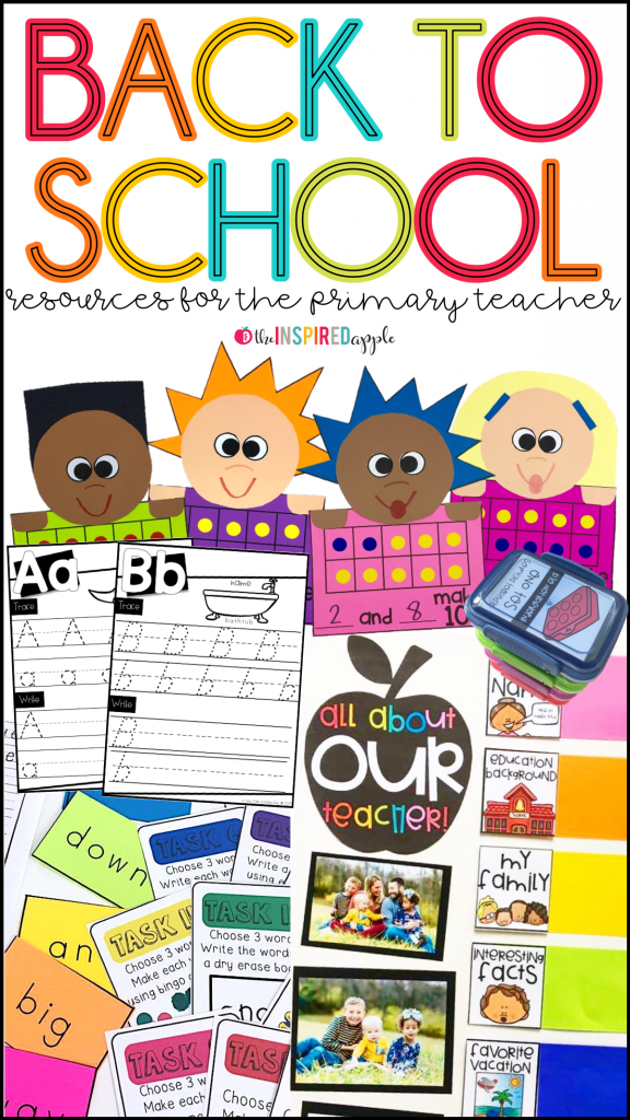 Back To School Activities For Second Grade  Back to school activities,  School activities, School resources