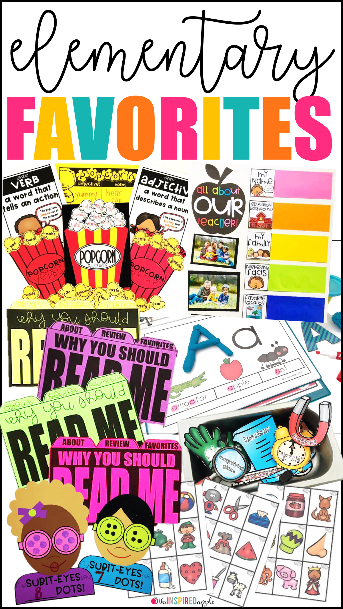 Check out some of the best resources for kindergarten, first grade, and second grade! They're perfect for the first day of school, the back to school season, or any time of year! Each activity is engaging, fun, and will help you effectively deliver content to your students. From teaching adjectives to celebrating reading to meet the teacher to making friends to learning number sense with crafts, this post has it all!