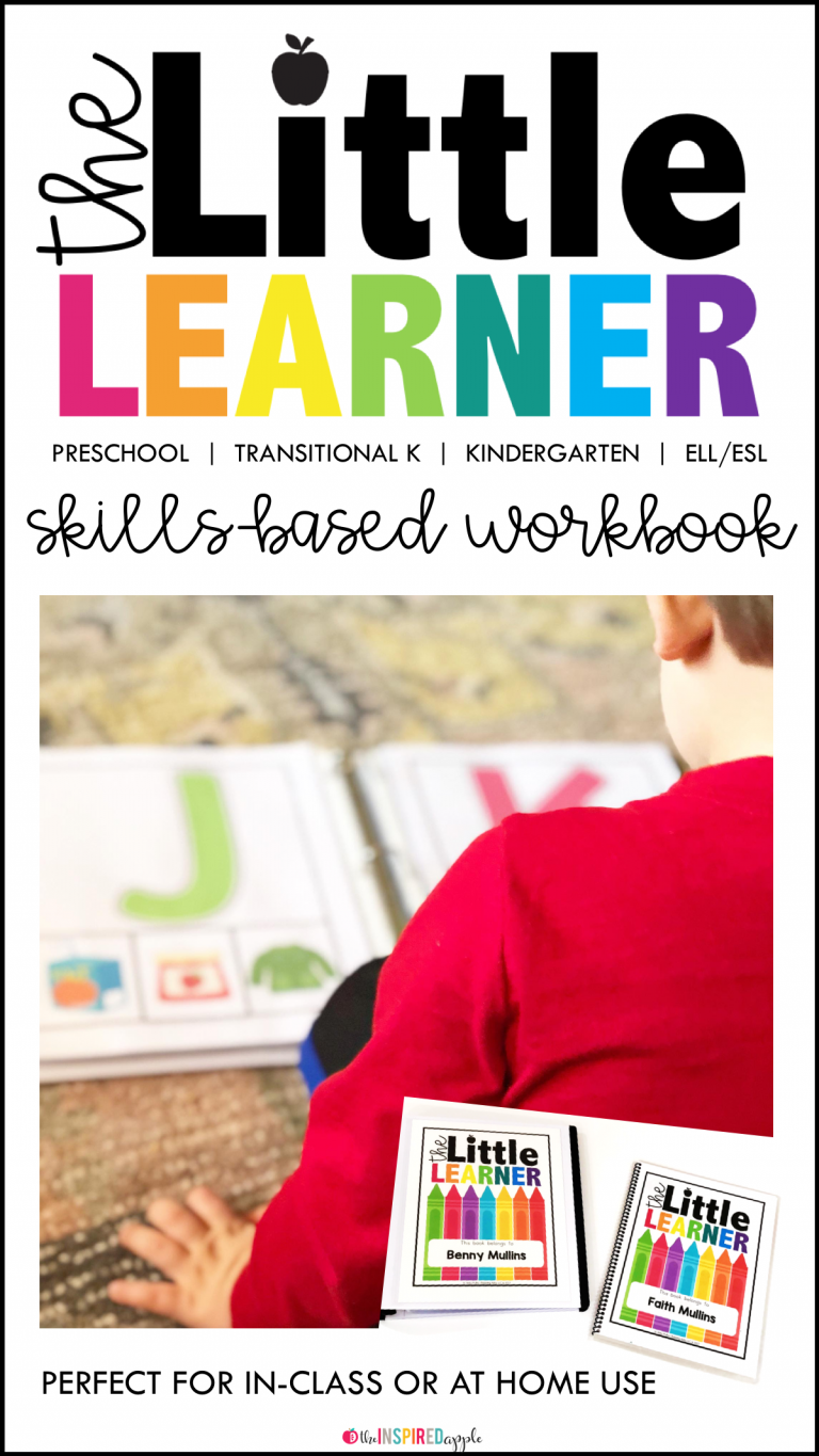 The Little Learner is a printable book designed to help teach and reinforce basic skills, such as personal information, early literacy and numeracy, and cognitive and language development. You will find that some sections of The Little Learner are editable so that you can add the information pertinent to your child or student(s) – like name, birthday, address, etc. Other sections are not editable and should be printed as is. This resource works great for preschoolers, kindergarteners, English Language Learners and different ability learners alike.