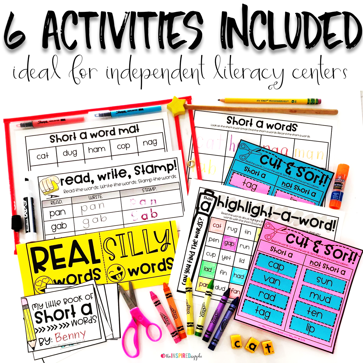 Literacy Centers: Word Work Activities - Babbling Abby