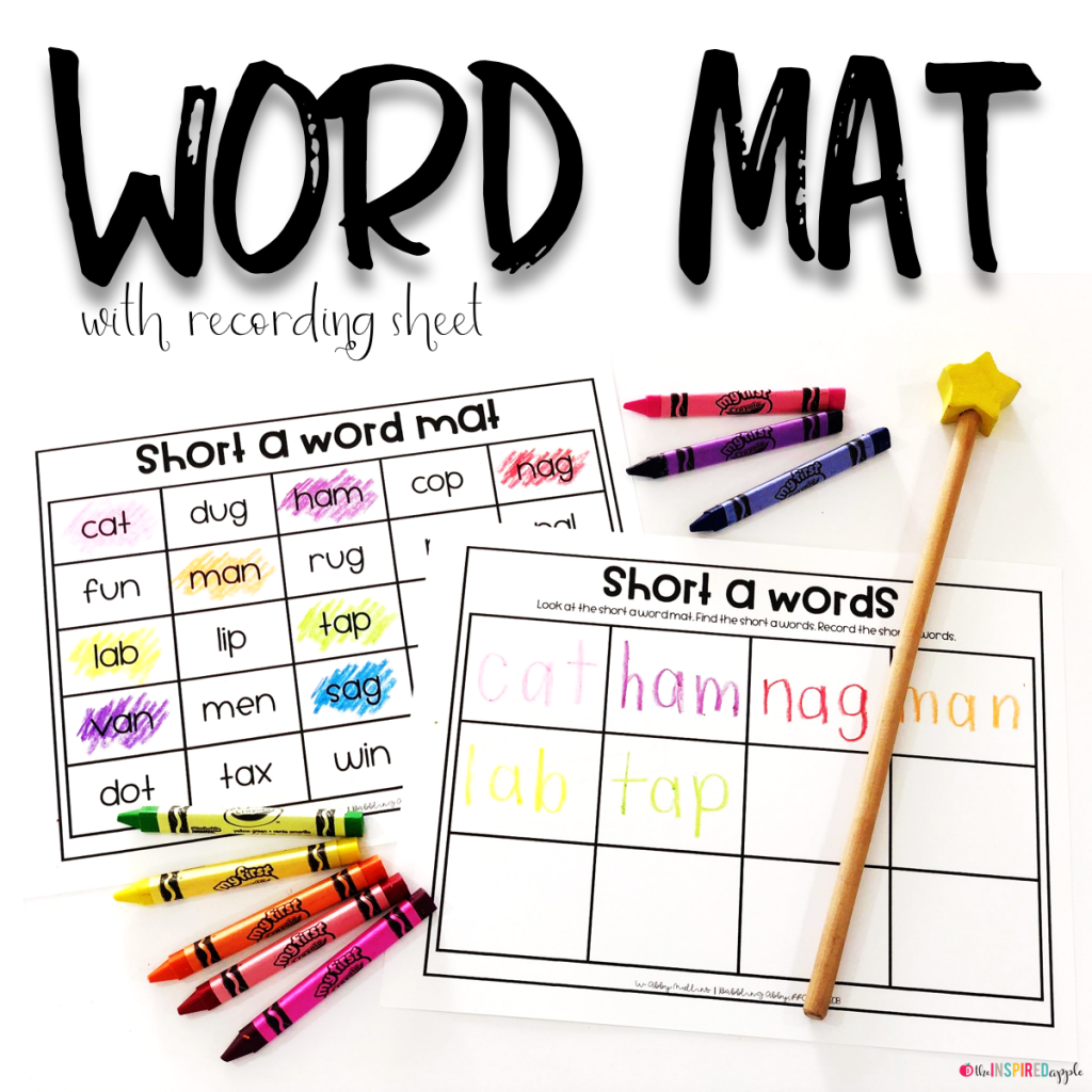 Word Mat Activity
