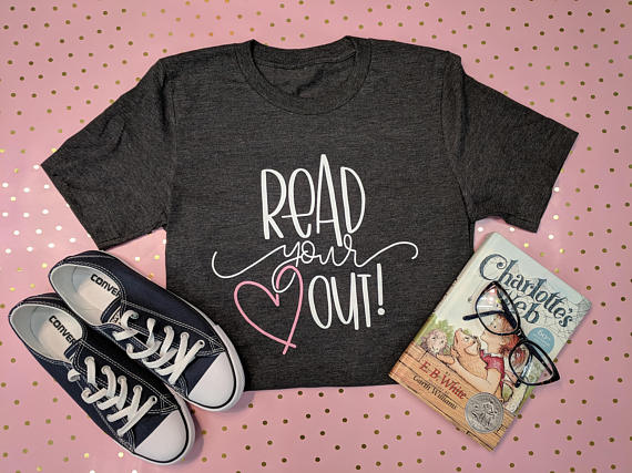 Our Elementary Daze Read Your Heart Out Tee Giveaway! - Babbling Abby