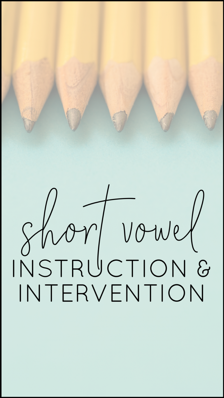This intervention and instructional curriculum is the perfect program to implement with students who struggle with or are working on letter identification and recognition. Teachers love this Common Core Standards-based program that focuses on CVC short vowel words. There are several activities for each vowel, including mini-books, flashcards, and spinner games. Though recommended as an intervention or instruction for kindergarten and first grade, it could easily be used in preschool and second grade, too. A must-have for teachers, interventionists, and Title I and reading teachers alike!