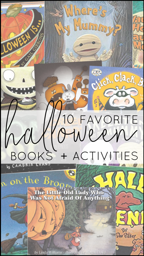 Today, I’m sharing TEN of my favorite Halloween books and activities that will fit right into your curriculum whether you teach pre-k, kindergarten, first grade, or second grade. Each book shown below matches with a set of paired activities, so that your lesson plans are ready to roll and you can simply teach!  They’re Common Core standards-aligned, focused on comprehension and vocabulary, and include three differentiated assessments. BOOM DONE.