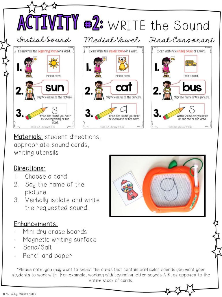 This post is FULL of activities for your phonemic awareness and phonics toolkit. It's perfect for teaching these skills in preschool and kindergarten, as well as using them for intervention or remediation. Teachers will appreciate the low-prep activities, data sheets, and student-friendly activities that will help work stations or centers run independently of the teacher.