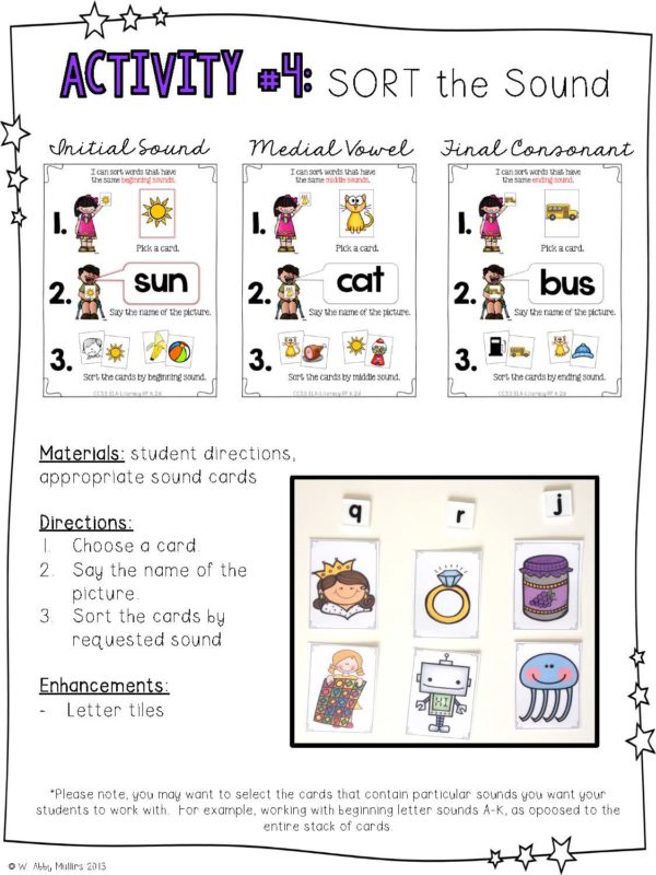 This post is FULL of activities for your phonemic awareness and phonics