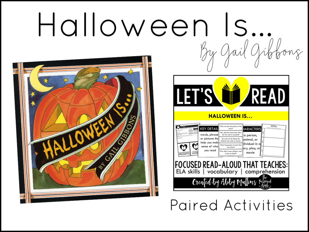 So, here we go. My favorite pumpkin-themed books. Click the links under each graphic to learn more about the book and paired activities. 