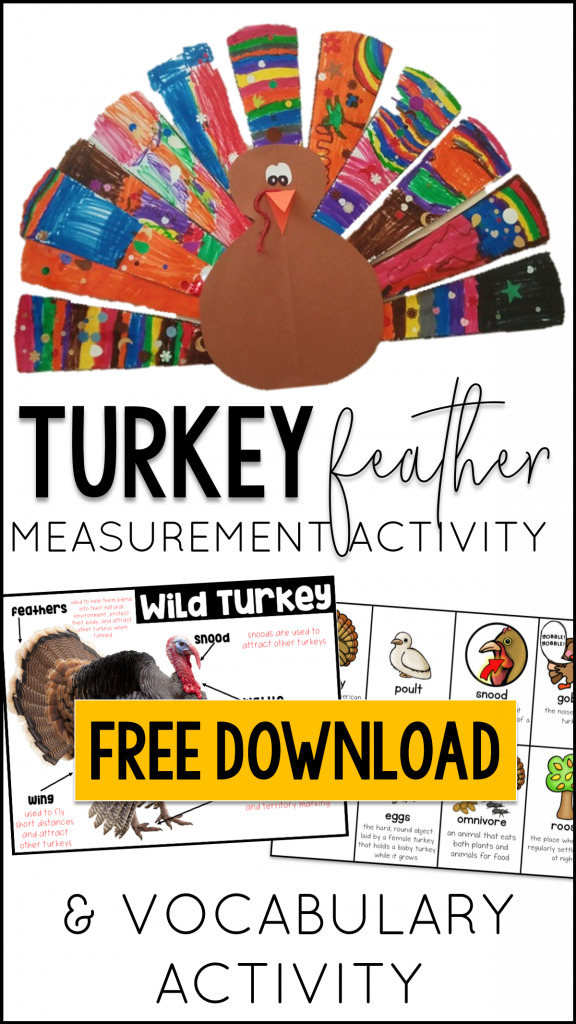 Are you planning to teach about wild turkeys this Thanksgiving season? This post will provide you a few resources to start your unit off strong, along with book recommendations. Included are a free printable wild turkey poster, turkey vocabulary cards, and a vocabulary worksheet. There are also several turkey fiction picture books you can use, too. #kindergarten #firstgrade #secondgrade #thanksgiving #preschool #labelingactivity #free #printable #worksheet #thanksgiving #fall #holiday #wildturkeys #teaching #education #freebie