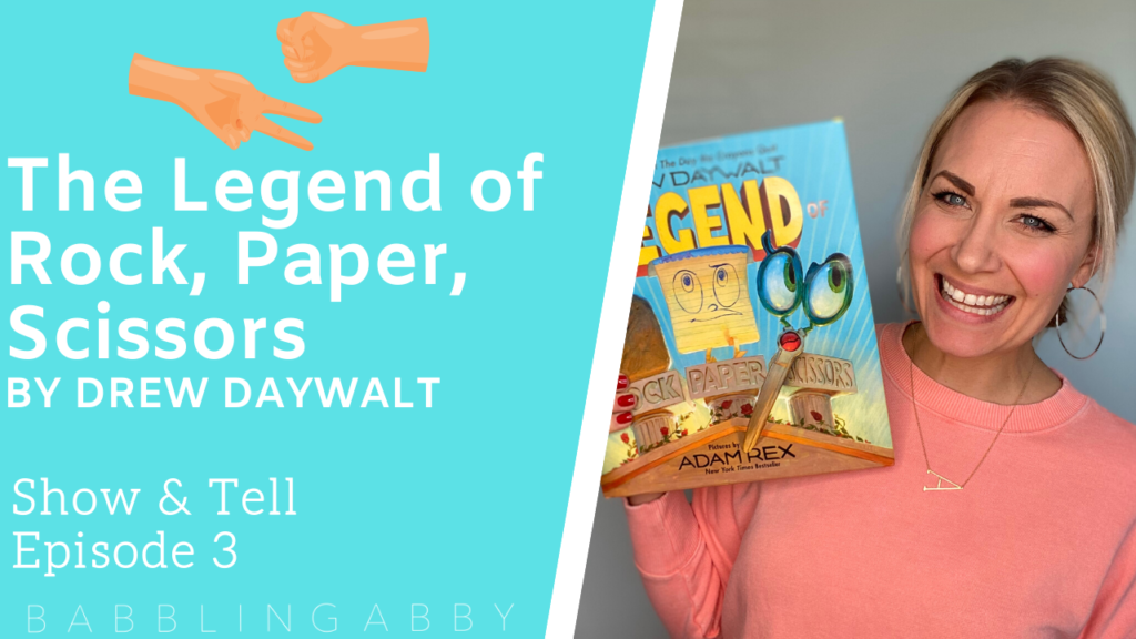 The Legend of Rock, Paper, Scissors by Drew Daywalt read aloud by BabblingAbby. 