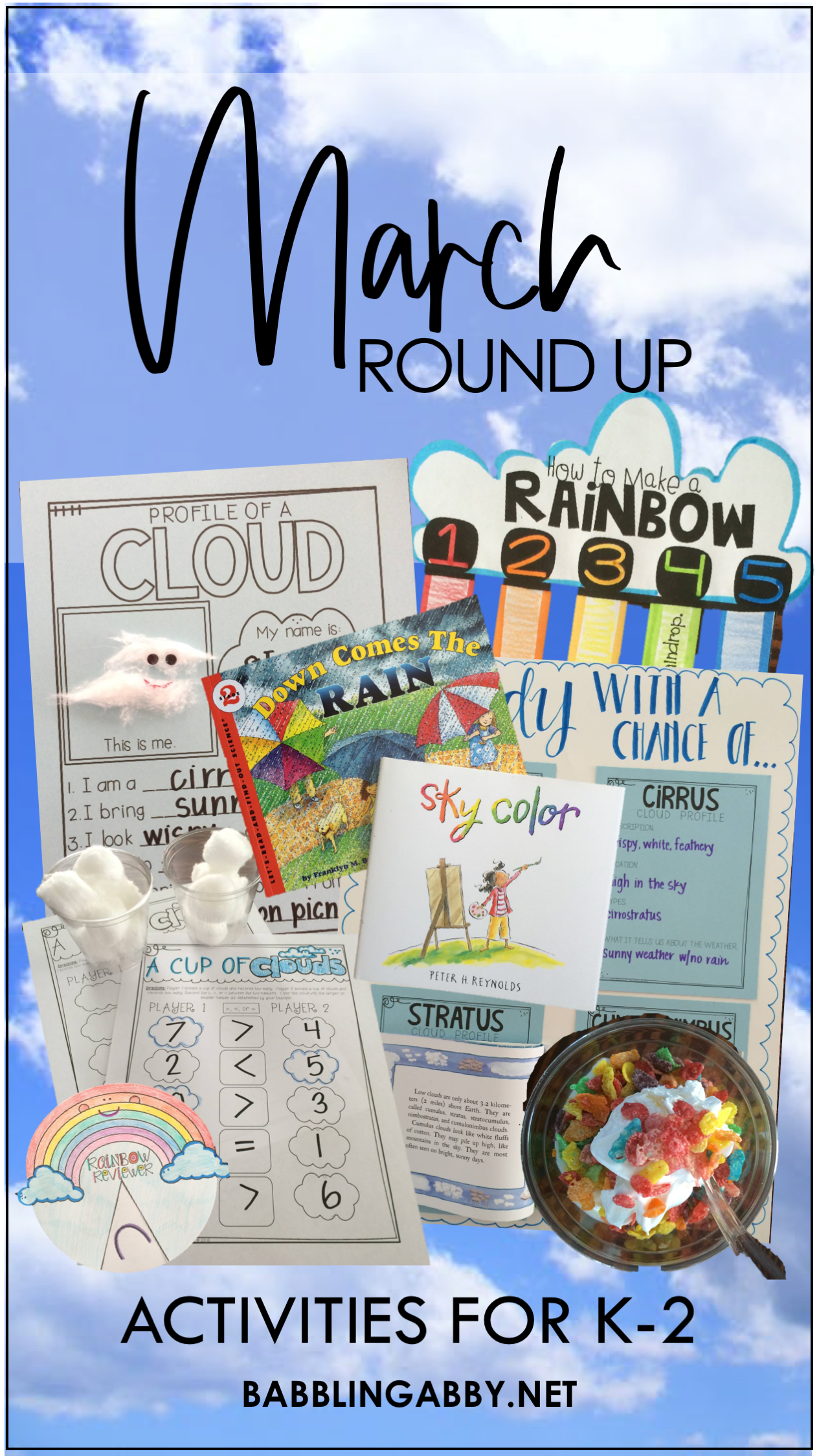 March 20 Activity Are you excited about all the fun things you can teach in the month of ...