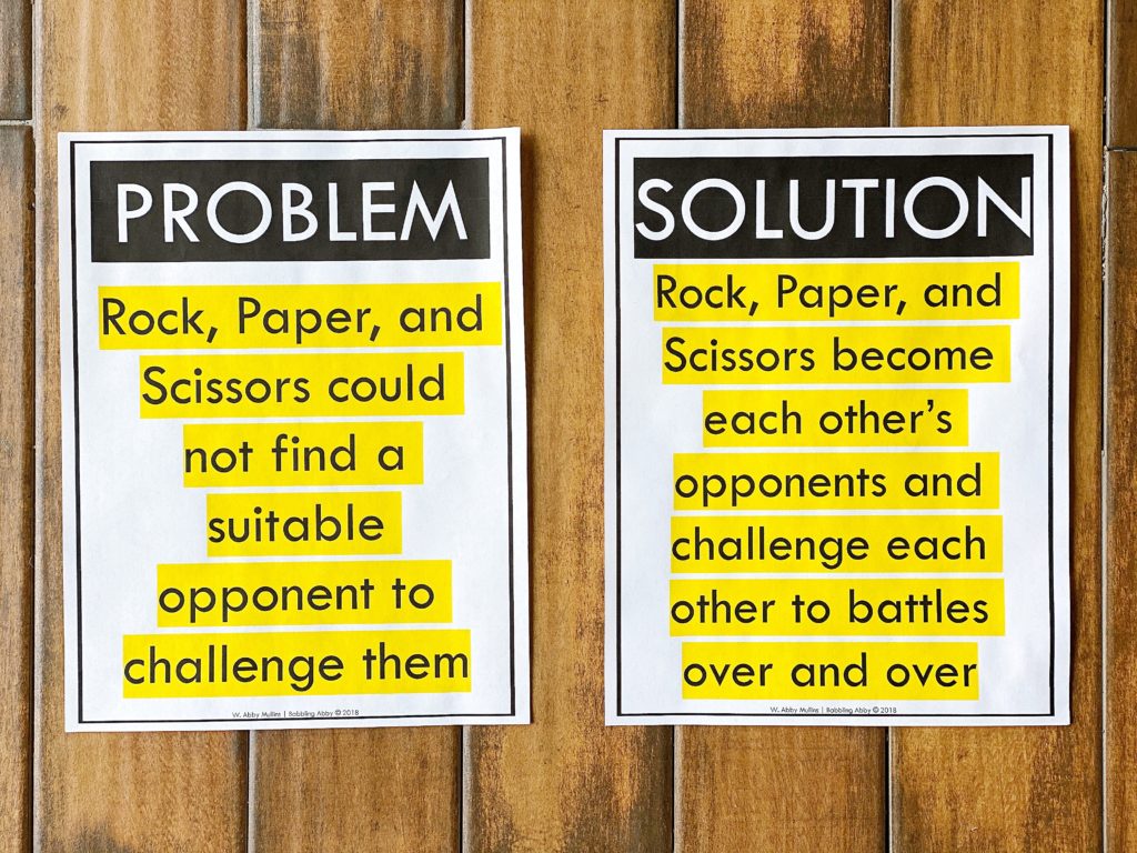 The Legend of Rock, Paper, Scissors activities and lesson plan ideas –  Clutter Free Classroom Store