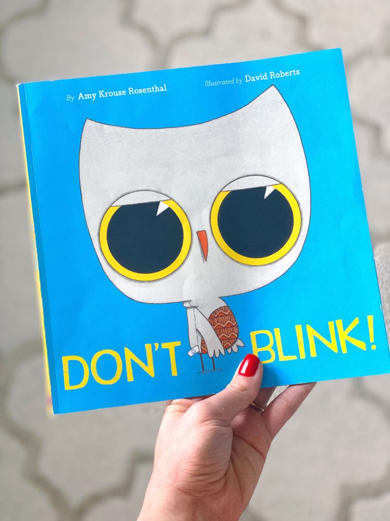 Don't Blink by Amy Krouse Rosenthal.